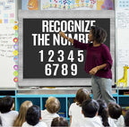 420 PCS 42 Sheets Letter Stickers Big Font Mailbox Numbers and Letters Self Adhesive Vinyl Waterproof Alphabet Number Stickers for Mailbox House Address, Cars, Poster, Business Decor (5 Inch,White)