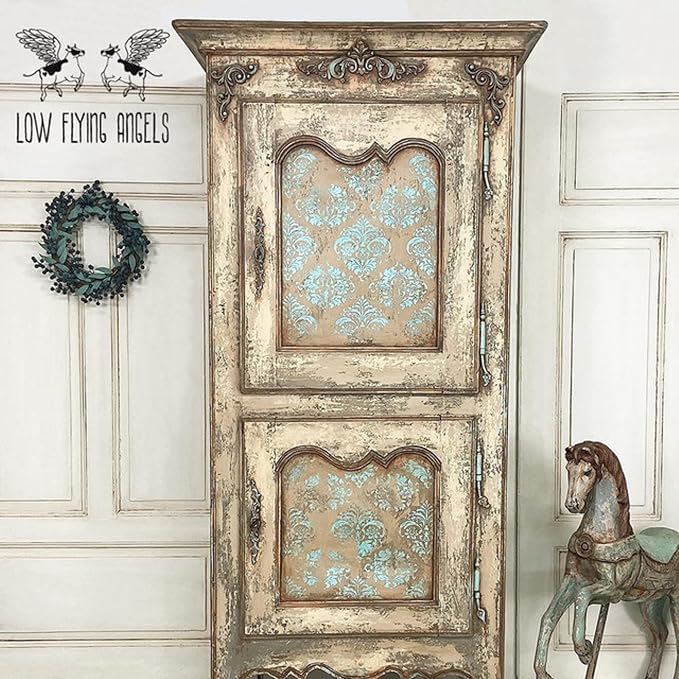 Dixie Belle Paint Company Chalk Finish Furniture Paint - Pine Cone (4oz) - Matte Chocolate Brown Chic Chalk Mineral DIY Furniture Paint