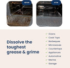 Truly Free Heavy Duty Degreaser- Grease Remover & Grime Cleaner for Kitchen, Automotive & More, Household Cleaning Supplies, Fragrance-Free, Includes 16 oz Reusable Empty Bottle & 2 Refills (4 oz)