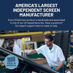 Fully Assembled Replacement Window Screen, Custom Size Full Window Screen (FS1) with No Hardware for Versatile Installation. Lightweight, Durable, and Proven to Last!