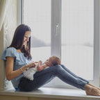 48"x102" Window Screen Mesh, Fiberglass Window Screen, Screen Door Mesh, Windows Screens and Screen Door Replacement, Patio Screen Mesh- Gray