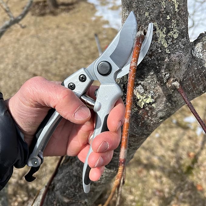 Kings County Tools Hand Gardening and Landscaping Pruner Tool Set | Wet Wood Bypass | Dry Wood Anvil | Flower Cutters | Sharp Japanese Blades | Cast Aluminum Handles | Ergonomic Design for Easy Use