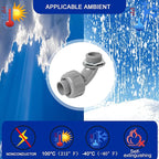 (1" Conduit Elbow 10 Pack) Yariwiz 1 inch Plastic Liquid Tight Conduit 90 Degree Elbow