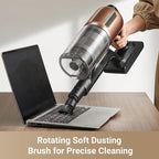 DREAME Z20 Cordless Vacuum Cleaner, Smart Vacuum Cleaner with 250AW Powerful Suction, Up to 90 Minutes Runtime, Versatile for All Surfaces, Handheld Feature for Hard Floors, Carpets & Sofas