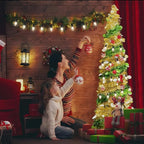 25 Pack C9 Frosted White Replacement Light Bulbs, 7W Vintage Incandescent Light Bulbs for Christmas Outdoor Indoor String Lights, E17 Intermediate Base Night Light Chandelier Bulbs- Frosted White