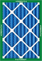 Filterbuy 18x24x4 Air Filter MERV 13 (MPR 1900) Health Defense Replacement (6-Pack), Electrostatic Pleated HVAC AC Furnace Filters, Made in USA (Actual Size: 17.50 x 23.38 x 3.63)