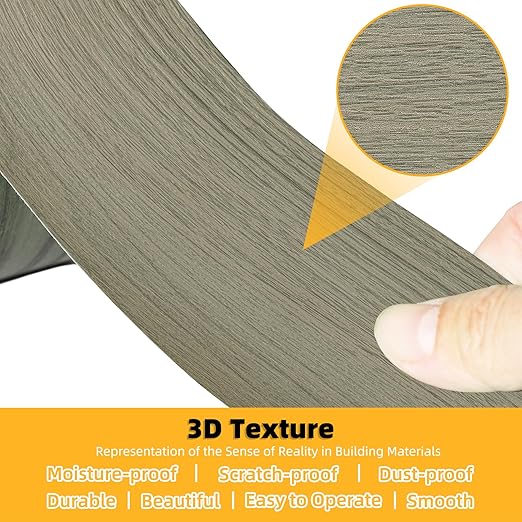 GSCIT Club Wood Grain Repair Tape, 2.4 inch X 15ft Self Adhesive Silver Walnut Grain Repair Patch for Tables, Chairs, Baseboards, Doors, Windows, Floors, Handicraft DIY.