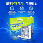 Dishwasher Cleaner and Deodorizer Tablets 26-Pack, Deep Cleaning Descaler for Dishwasher Machine, Heavy Duty, Septic Safe, Removes Grease & Build-ups, 1 Year of Cleaning Supplies (Unscented)