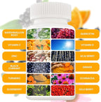 12 in 1 Premium Immune Defense Vitamins - Immune Supplement w/ Vitamin D3 5000 IU Vitamin С 1000mg Zinс 50mg - Luxe Choice for Premium Immune Support - With Echinacea Elderberry and Ginger - 120 Caps
