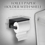 Matte Black Bathroom Hardware Accessories Set 10-Pieces Black Towel Bar Set Stainless Steel Towel Holder Set 23.6 Inch Towel Bar,Towel Racks Set for Bathroom Wall Mounted