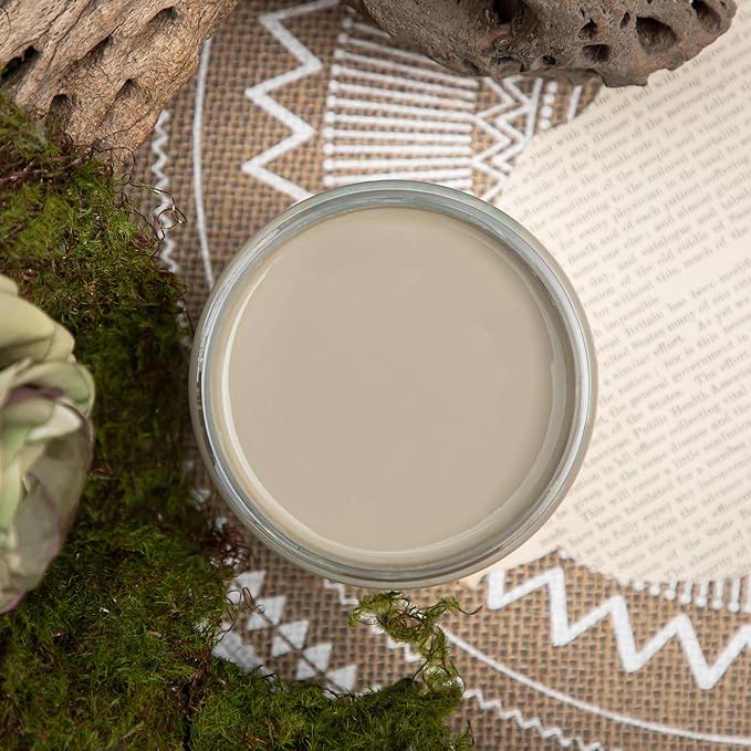 Dixie Belle Paint Company Chalk Finish Furniture Paint - Spanish Moss (4oz) - Matte Succulent Green Chic Chalk Mineral DIY Furniture Paint