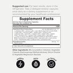 Toniiq 200 Billion CFU Probiotic Supplement 30 Verified Third-Party Tested Strains - Fully Shelf-Stable Probiotics Formula with Prebiotic Blend - Extended Release Capsules