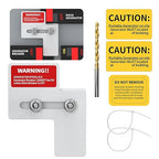 Generator Interlock Kit Compatible with for Siemens 100 Amp and Murray 100 Amp Panels, Interlock Kit with 7/8-1 1/4 Inch Spacing Between Main and Generator Breaker