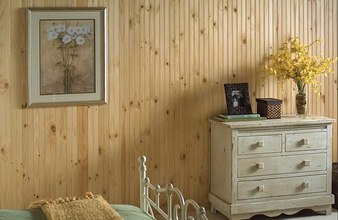 Allwood Premium V-Groove Pine Planking (70 SQF)