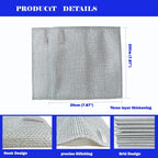 10 PCS Non Scratch Wire Dishcloth, Upgrade 3-Layer Dish Cloth, Premium Scrubbing Multipurpose Wire Dishwashing Rag, Kitchen Cleaning, Scrubs Dishes, Sinks Cleans, Home Essentials