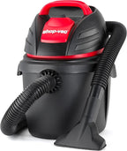 Shop-Vac 9303511 2.5 Gallon Wet Dry Vacuum, 2.5 Peak HP, 1.25 Inch Diameter x 4 Foot Hose, 12 Ft Cord Length, Wall Mounted, Includes Filters, Ideal for Jobsite, Garage, Car & Workshop
