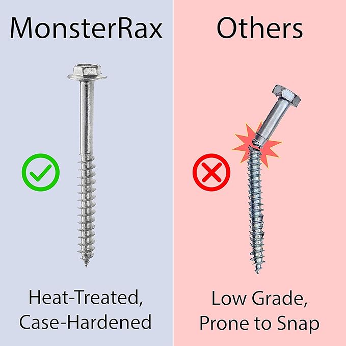 SafeRacks 3x8 Overhead Garage Storage Rack - 500 Pound Weight Capacity Height Adjustable Steel Ceiling-Mounted Rack with Accessories (Hammertone) (24"-45")