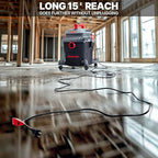 Shop-Vac 6 Gallon 5 Peak HP Wet/Dry Vacuum, Portable Shop Vacuum with Attachments for Jobsite, Garage & Workshop. 5430097