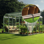 16 Inches 24-Pack J Hook Rebar Stakes Heavy Duty Tent Stakes with Chisel Point End, Steel Ground Anchors Metal Garden Stakes Chain Link Fence Stakes Black Coated