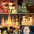 25 Pack C7 Christmas Light Bulbs Nightlight Bulb Vintage Clear Replacement Bulbs for Christmas Village Houses, Xmas Tree, Night Lights, Window Candle & String Light Bulbs Replacement, E12 Base, 5W