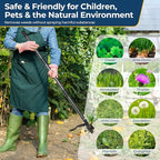 Weed Puller Tool, 60" Stand Up Manual Weeder - Unbreakable Aluminum Claw + Heavy-Duty Stainless Steel Rod, No-Bend Lawn Grass Grabber for Garden, Yard, Root Removal