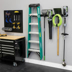 StoreYourBoard Garage Tool Organizer Wall Mount – Heavy Duty Garage Wall Organizer for Garage Organization and Storage, Broom Holder Wall Mount for Gardening Tools & Yard Tools – 48" Holds 450 lbs