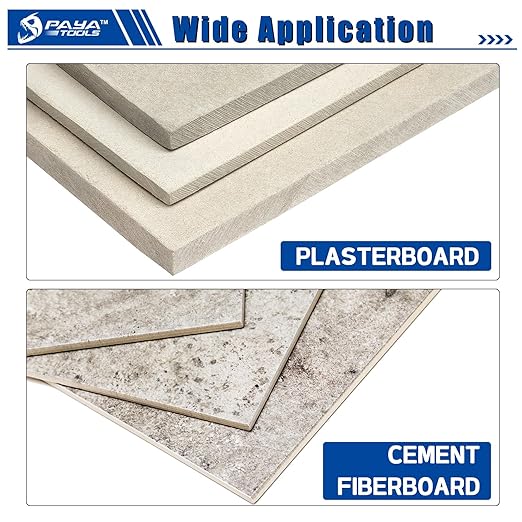 PCD Circular Saw Blade, 7-1/4-Inch x 4 Teeth x 30mm Bore (16, 20 & 25mm Reduction Rings Included), Polycrystalline Diamond Tipped for Fibre Cement Board, Hard Materials