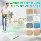 40 Count XL Dry+Wet Mopping Cloths Kit for Swiffer Sweeper XL Mop - Disposable X-Large Mop Pad Refills - Multi-Surface Pads Kit Includes 30 Dry Sweeping Cloths & 10 Wet Mopping Pads for Floor Cleaning