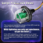 300-AC Surge Protection Device is Designed for Indoor and Outdoor Applications and Suitable Can Protect Wires,Transformers