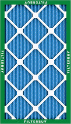 Filterbuy 16x24x1 Air Filter MERV 13 (MPR 1900) Health Defense Replacement (6-Pack), Electrostatic Pleated HVAC AC Furnace Filters, Made in USA (Actual Size: 15.38 x 23.38 x 0.75)