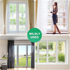 Screen Tool for Window Screen Replacement - Two Spline Roller (Steel and Nylon Bearing Roller), Spline Removal Hook, Two Sizes Screen Spline, Utility Knife, Tape Measure, Tooltriz