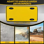 Tool Bag, Portable Tool Box Organizer Adjustable Shoulder Strap, Carry Tool Tote Heavy Duty Tool Storage Bag With Wide Mouth,Tool Bags for Men Mechanic EngineerGift - L, Yellow & Black