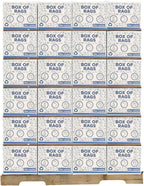 Recycled Color Terry Cloth Rags (600 lbs. Pallet - 120x5 lbs. Box) - Super Absorbent Cotton Towel Cleaning Rags for Garage, Shop Rags, Industrial Use & Housekeeping - Shop Rags Bulk