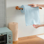 80 Pack Microfiber Cleaning Cloth Roll,Lint Free Rags & Tear Away Reusable Towels Washable Scratch,Ultra Absorbent Dish Rags(12" x 12") for Car Kitchen Home Garage-Blue