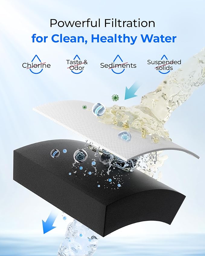 Waterdrop 7012333 Ice Maker Water Filter, Replacement for Sub-Zero 7012333/7042803, UC-15, UC-15IP Ice Maker Water Filter, Manitowoc K00374 K00374001