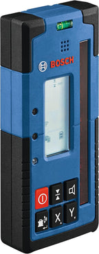 BOSCH GRL4000-80CH REVOLVE 18V Connected Self-Leveling Horizontal Rotary Laser Kit, Includes CORE18V 4 Ah Battery & Charger, Receiver, Battery Adapter, 4 D Batteries, 2 AA Batteries, & Carrying Case