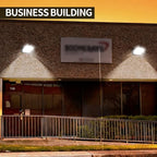 Modern Sleek LED Flood Light 120W, 360° Rotatable Outdoor Security Areas Lighting, 14200LM 5000K Waterproof Wall Pack for Yard,Building,Driveway,Car Lot (4Pack)