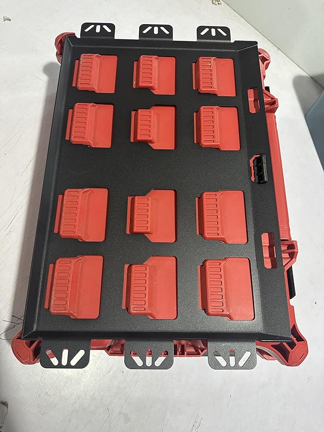 for milwaukee packout wall mount Packout Mounting Plate, Metal Base for Milwaukee Toolboxes, milwaukee mounting plate Wall or Floor Mount (1 Full Width)