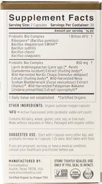 Terraflora Daily Care synbiotic of probiotics and prebiotics for Women and Men 60 ct, Soil Based, Shelf Stable, allergen Friendly Spore Based Supplement Capsules Promote Gut Health by Enviromedica