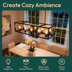 ALAMPEVER E26 LED Bulb 60 Watt, B11 Chandelier Light Bulbs, 2700K Soft White Candelabra LED Bulbs, 12 Pack Candle Light Bulbs