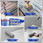 Polyurethane Waterproof Coating, 0.4 Gallon / 51 Fl 0z., Light Grey, Polyurethane Coating for Multi-Surface Leak Repair Roofs, Gutters, Basements, Indoor and Outdoor Liquid Water Proof Sealant