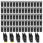 100Pcs Oscillating Tool Blades, Professional Universal Oscillating Saw Blades Wood Metal Cutting, Multitool Blades Compatible with Dewalt, Milwaukee, Dremel, Ryobi, Bosch