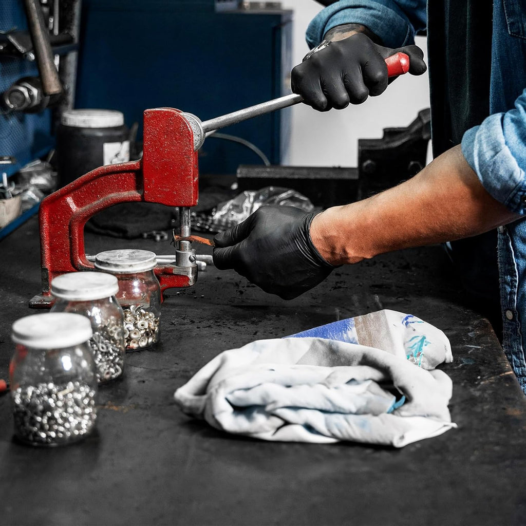 Tomorotec Recycled Multipurpose Industrial Wiping Cloths (50 lbs) Assorted Colors, Eco-Friendly Colored T-Shirt/Knit Cleaning Rags for Grease, Oil Removal & More