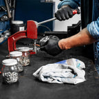 Tomorotec Recycled Multipurpose Industrial Wiping Cloths (2 lbs) Assorted Colors, Eco-Friendly Colored T-Shirt/Knit Cleaning Rags for Grease, Oil Removal & More