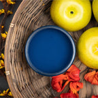 Dixie Belle Paint Company Chalk Finish Furniture Paint - Bunker Hill (16oz) - Matte Indigo Blue Chic Chalk Mineral DIY Furniture Paint