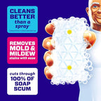 Mr. Clean Magic Eraser Sponge, Bathroom Cleaner, Soap Scum Shower & Tub Cleaner, 2 in 1 Bath, 7ct