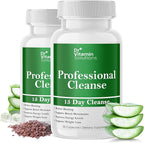 Dr Vitamin 15 Day Cleanse Gut Support - Detox Cleanse for Weight Management - All Natural Colon Cleanser for Bloating and Constipation Relief - Extra Calorie Loss with Healthy Probiotics - 60 Capsules