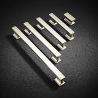 6 Pack 13.6 Inch Length|12.6 inch(320mm) Hole Center Brushed Satin Nickel Kitchen Cabinet Handles, Cabinet Pulls Kitchen Cabinet Hardware, Cupboard Pulls, Drawer Handles