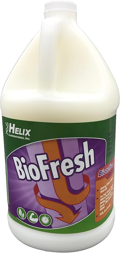 Enzyme Drain Cleaner & Deodorizer for Sink Drain, Showers, Septic Systems, Bathroom & Kitchen - Smell Remover for Fruit Fly Garbage Disposals, Dishwasher & Washing Machines - (1 Gallon)