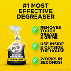 Easy-Off Heavy Duty Degreaser Cleaner Spray, 32 Ounce (Pack of 6)